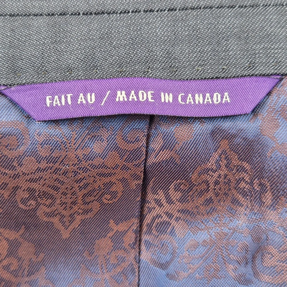 Ted Baker London Endurance Jarrett‎ Sport Coat Slate Blue Blazer Size 42L